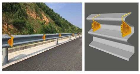 Road Side Guide Delineator For Highway Reflective Solar Guardrail