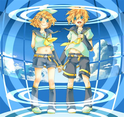 Vocaloid Kagamine Len Kagamine Rin Tagme Yande Re