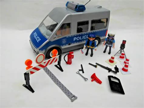 Playmobil Police Bus Mit Straßensperre 9236 Eur 2980 Picclick Fr