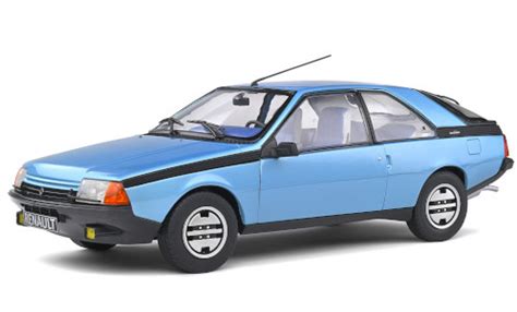 Modellautos Renault Fuego 1 18 Solido GTS Metallic Hellblau 1980