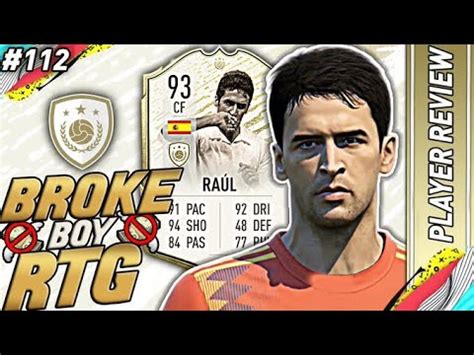 Broke Boy Rtg Prime Icon Moments Raul Player Review Fifa