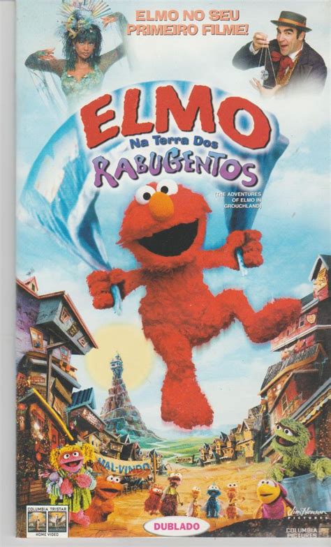 Vhs Elmo Na Terra Dos Rabugentos 1999 Vanessa Williams Dublado Filme