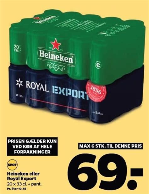 Heineken El Royal Export X Cl Tilbud Hos Netto