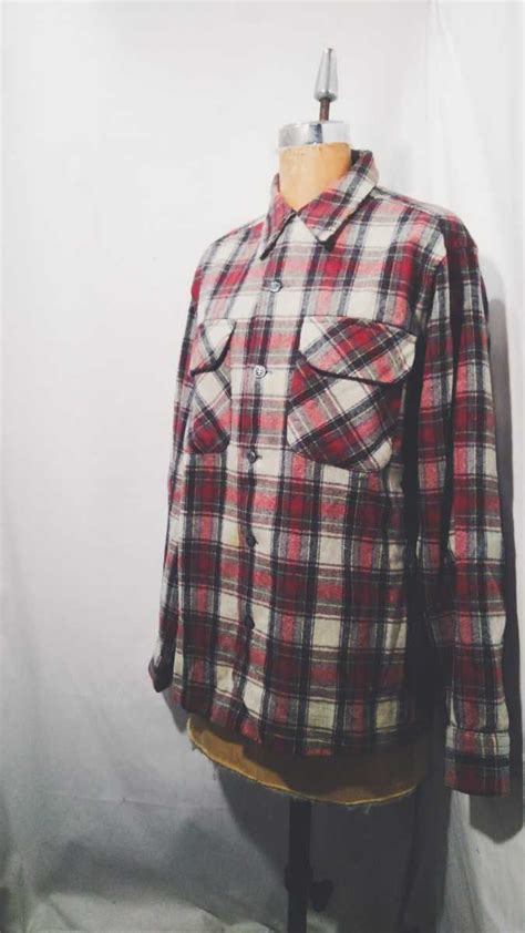 Yahoo Vintage Pendleton Wool Flannel Board Shirt