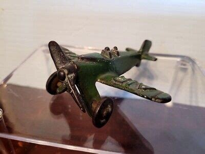 Vintage S Hubley Air Ford Cast Iron Airplane Ebay