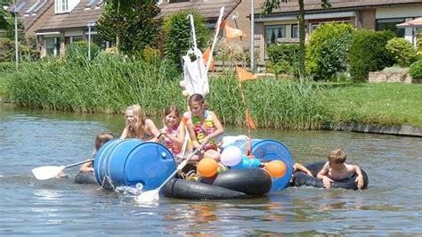 Water Activiteiten Vlot Bouwen Outdoor Westvoorne