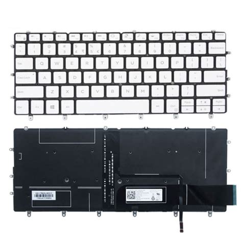 Bàn Phím Laptop Dell Xps 13 7390 9305 9370 9380 Xps 7390 Xps 9305 Xps 13 9370 13 9380 BẠc