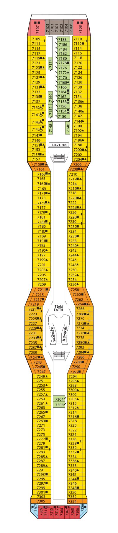 Celebrity Eclipse Deck Plans | Celebrity Cruises United Kingdom