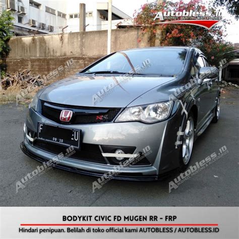 Bodykit Honda Civic FD Mugen RR FRP Bahan Import Lazada Indonesia