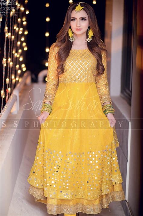 Latest Bridal Mehndi Dresses Wedding Collection 2023 2024 Atelier