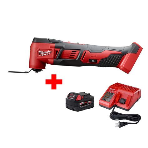 Milwaukee Cordless Oscillating Multi Tool W M Starter Kit M V