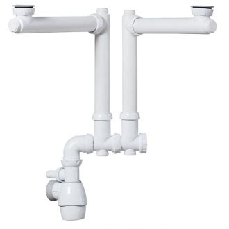 Siphon Tout En Un Universel Pour Lavabo Vier Bacs Wirquin Mr