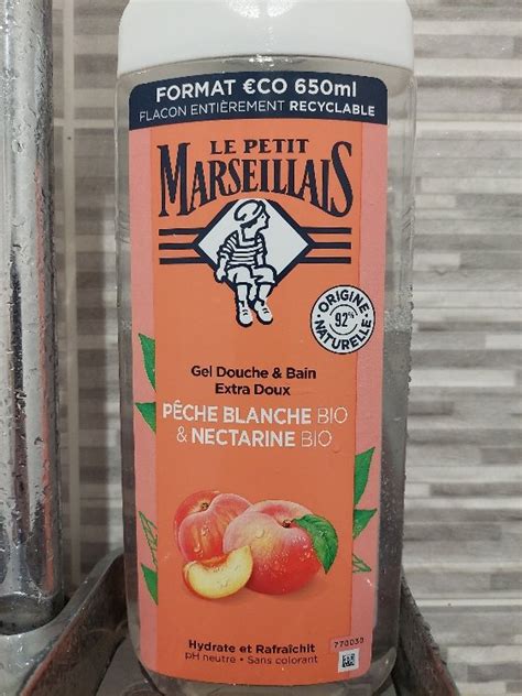 Le Petit Marseillais Gel Douche Pêche Nectarine 650 ml INCI Beauty