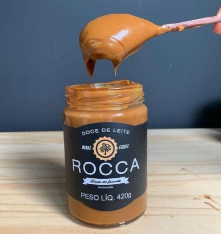 Doce de leite ROCCA Tradicional Coco ou Café 400grs Sabores da