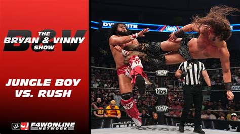 A Lot Needs To Be Said About Jungle Boy Vs Rush Bryan Vinny Show