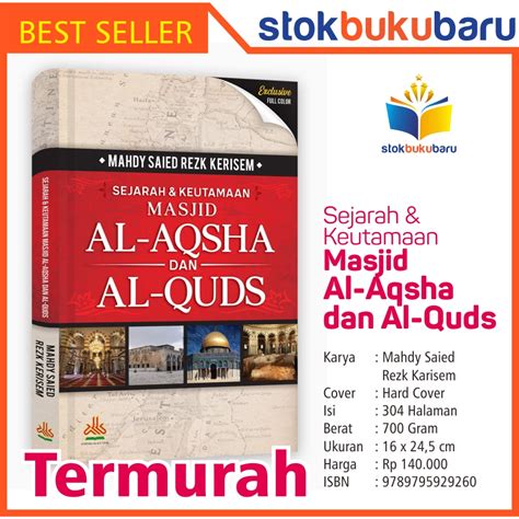 Jual Buku Sejarah Dan Keutamaan Masjid Al Aqsha Dan Al Quds Shopee