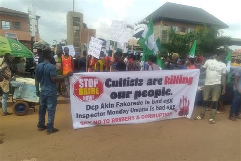 Awka Women Protest Naked Against Cult Killings Parallel Facts