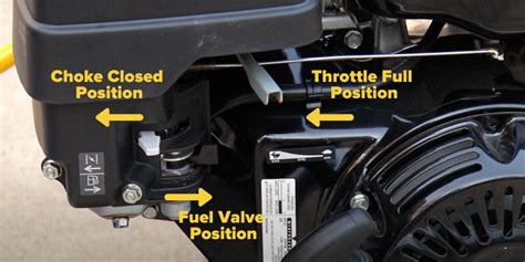 How To Use A Pressure Washer How To Start A Gas Powered Pressure Washer