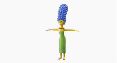 Marge Simpson Modelo 3d 59 Obj Fbx 3ds Max Ma C4d Free3d