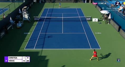 Sorana C Rstea Donna Vekic N Optimi La Dubai Live Video Media