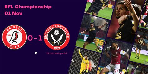 EFL Championship 2022/23: Bristol City vs Sheffield United - data viz ...