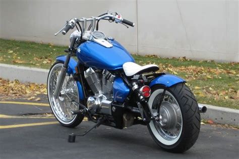 Honda Shadow Ace Blue Collar Bobber Reviewmotors Co