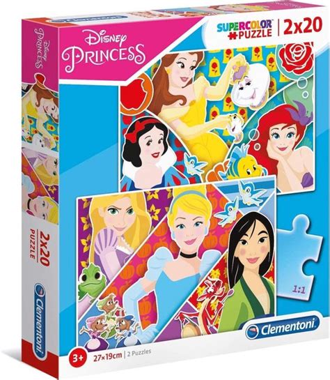 Clementoni Legpuzzel Princess Junior Karton 40 Stukjes Bol