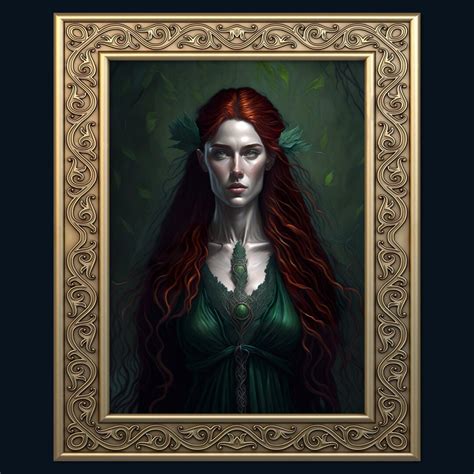 Brigid Poster Celtic Goddess of Wisdom and Poetry Celtic - Etsy