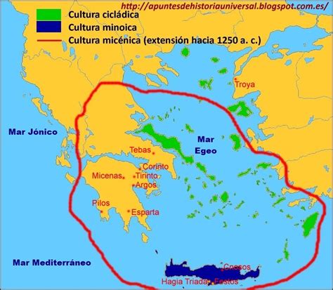 El Mundo Micénico Parte 1 Apuntes De Historia Universal