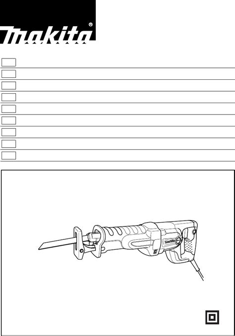 User manual Makita JR3050T (English - 28 pages)