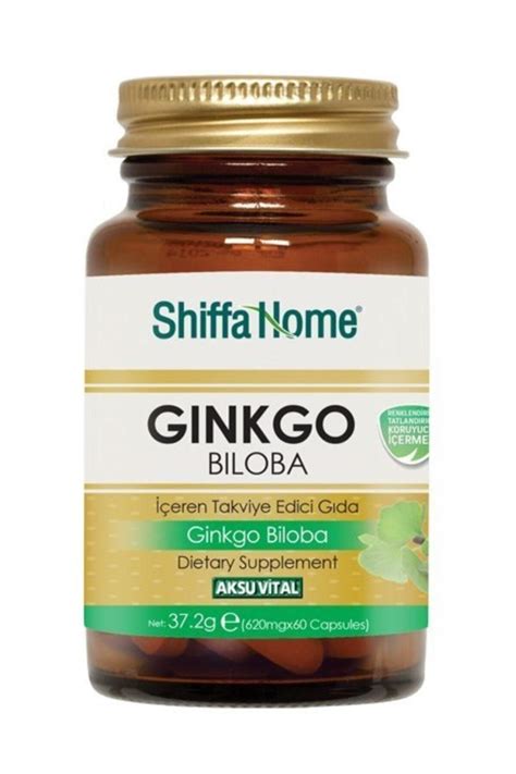 Shiffa Home Ginkgo Biloba 620 gr 60 Kapsül Fiyatı Yorumları Trendyol