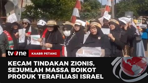 Bela Palestina Warga Bantarsari Lakukan Aksi Boikot Produk Israel