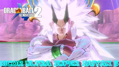 Xenoverse Xicor Ultra Super Saiyan Mod Youtube