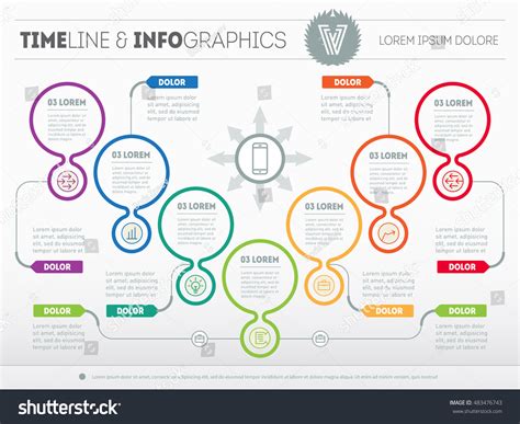 Web Template Pyramidal Chart Diagram Presentation 스톡 벡터로열티 프리