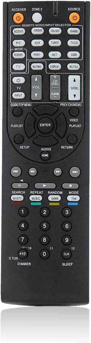 Amazon Jisowa Replacement For Onkyo Av Receiver Remote Control