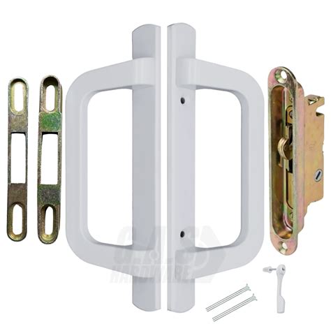 Pgt Sliding Door Handle Bundle Kit With Mortise Lock Keepers And Screws For Patio Glass Door