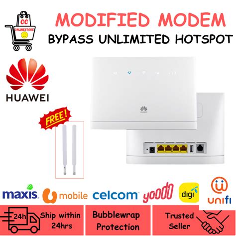 New Modem Wifi Modified Unlimited Hotspot G Huawei B B