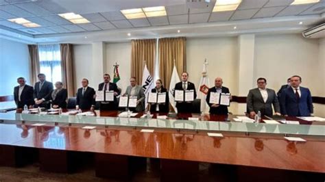 Signan Convenio de Colaboración IEEM INE y Secretaría de Seguridad