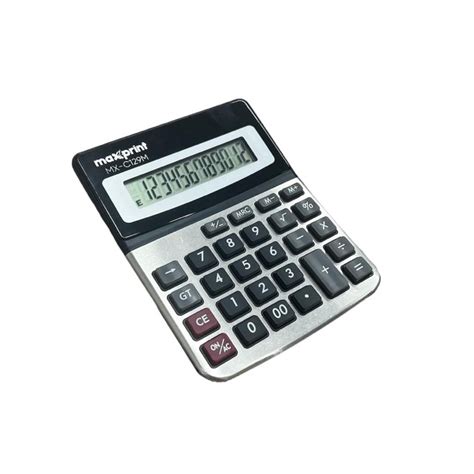 Calculadora De Mesa D Gitos Mx C M Maxprint Papelaria Queiroz