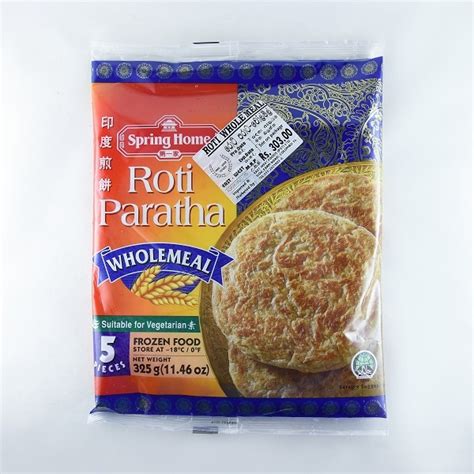 Spring Home Paratha Wholemeal 320g Glomark Lk