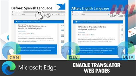 How To Enable Translator On Chromium Version Of Microsoft Edge Youtube