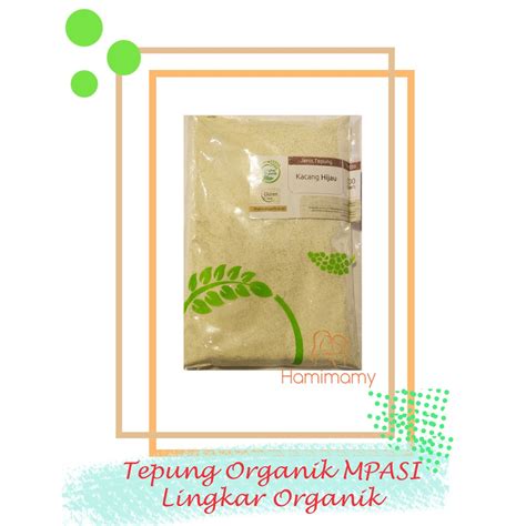 Jual Tepung Mpasi Gram Tepung Organik Lingkar Organik Beras Putih