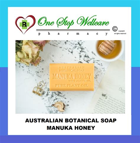 Australian Botanical Pure Plant Oil Soap Bars Manuka Honey 200g Lazada