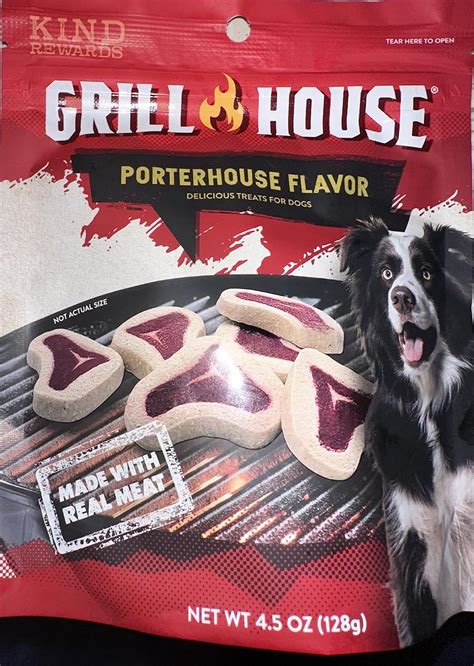 Grill House Treats For Dogs Porterhouse Flavor Pet