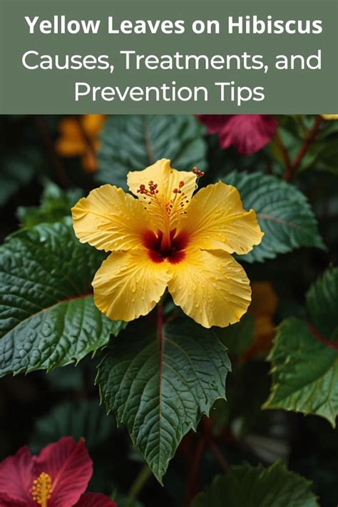 Yellow Leaves On Hibiscus Causes And Treatments Tips