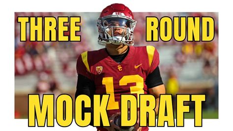 3 Round 2024 Nfl Mock Draft With Trades Post Combine 2024 Nfl Mock