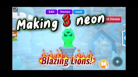 Getting Ready For A Mega Blazing Lion In Adoptme 🔥🦁 Youtube