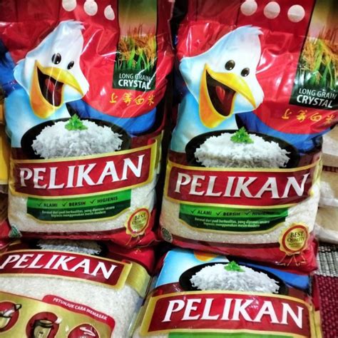 Jual JATIM Beras PELIKAN Kemasan 5kg Shopee Indonesia