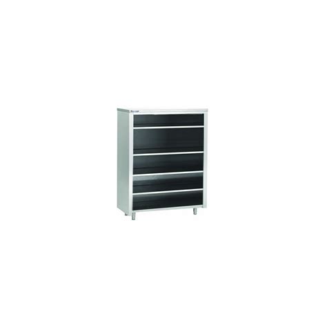 Armoire Inox Haute Ouverte P X H Mm Aisi Fabrinox