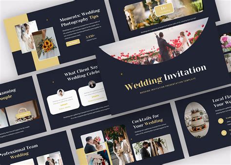 Wedding Invitation Powerpoint Presentation Template on Behance